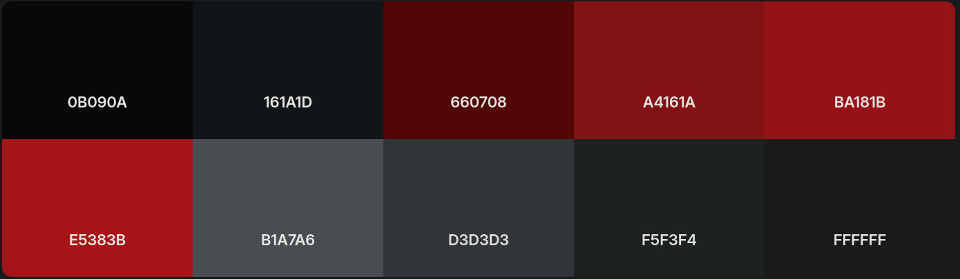 Colour Palette