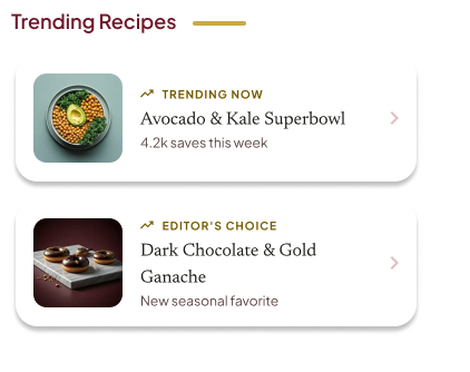 You can make this now recipe list component